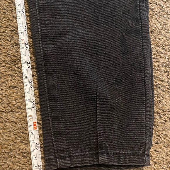 Black denim mom jeans - Picture 4 of 6